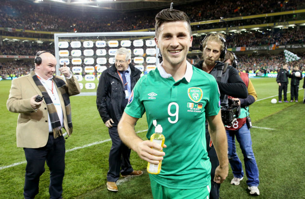 Soccer - UEFA Euro 2016 - Qualifying - Group D - Republic of Ireland v Germany - Aviva Stadium