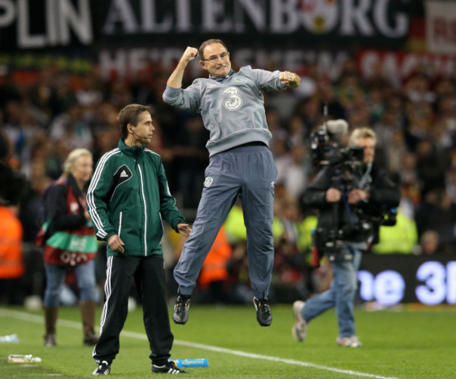 Soccer - UEFA Euro 2016 - Qualifying - Group D - Republic of Ireland v Germany - Aviva Stadium