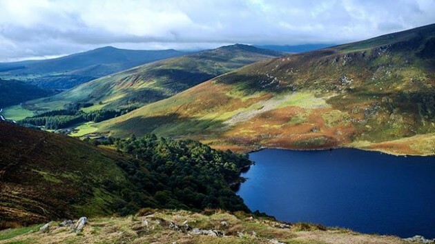 Ireland. #ireland #wicklow #landscape