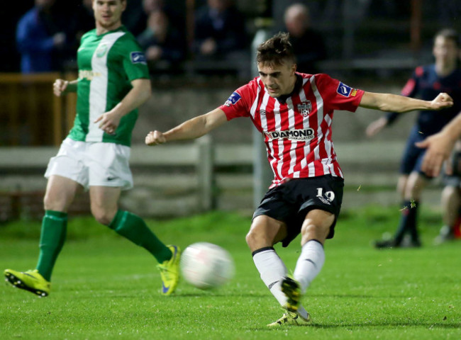 Mark Timlin scores the opening goal