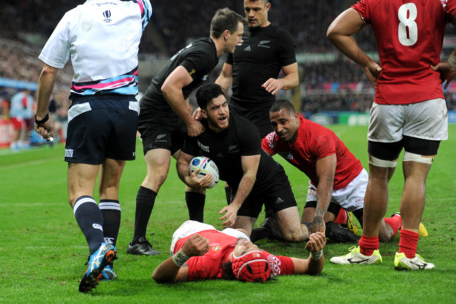 Rugby Union - Rugby World Cup 2015 - Pool C - New Zealand v Tonga - St James' Park