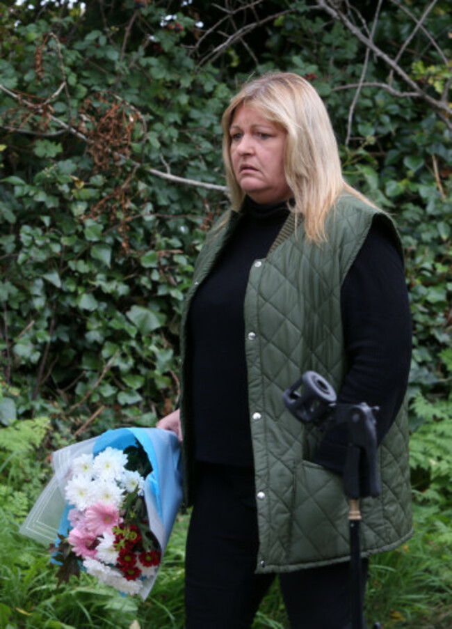 10/10/2015. Fire - Halting Site. Pictured People l