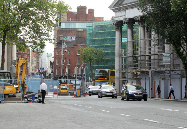 23/6/2014. Luas Light Rail Works