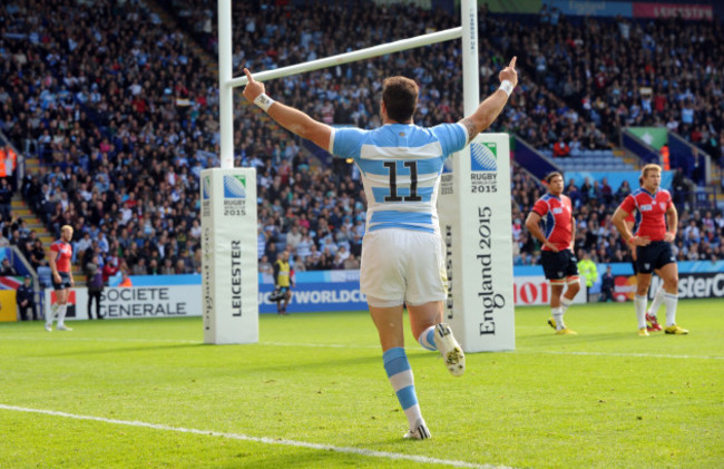 Britain Rugby WCup Argentina Namibia