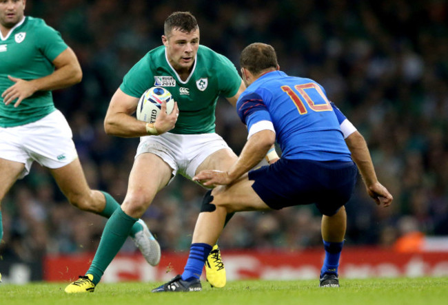 Robbie Henshaw and Frederic Michalak