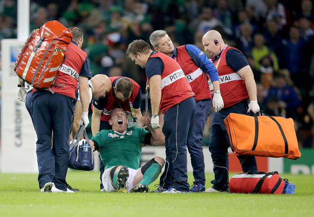 Paul O'Connell down injured