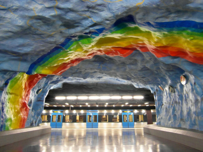 Stockholm - Tunnelbana - Stadion