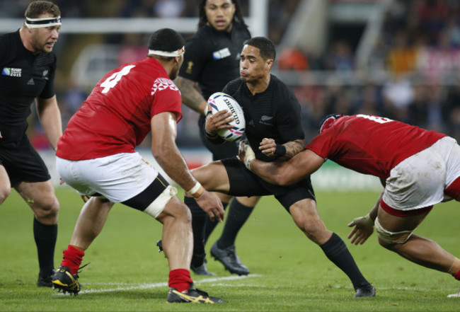 Britain Rugby WCup New Zealand Tonga