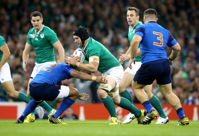 Sean O&Otilde;Brien with Wesley Fofana