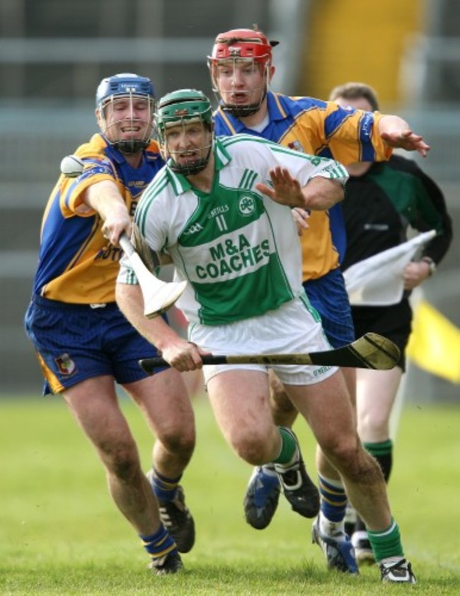 Michael Ryan and Joe Canning put Henry Shefflin