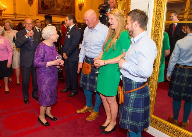 Rugby World Cup reception at Buckingham Palace