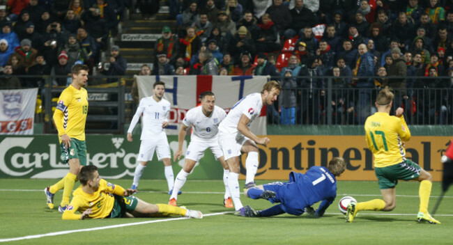 Lithuania England Euro Soccer