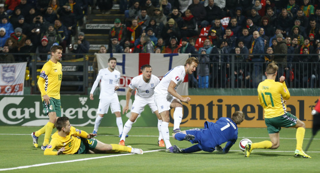 Lithuania England Euro Soccer