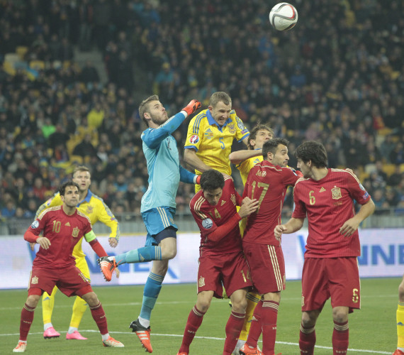 Ukraine Spain Euro Soccer