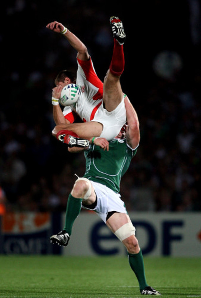 Rugby Union - IRB Rugby World Cup 2007 - Pool D - Ireland v Georgia - Chaban Delmas Stadium