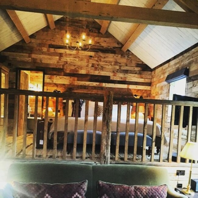 My home for the eve... So beautiful ... #sohofarmhouse