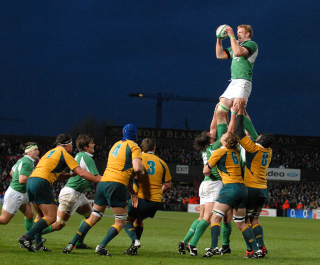 IRELAND RUGBY UNION AUSTRALIA