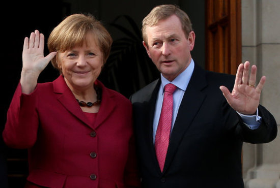 Merkel visit to Dublin