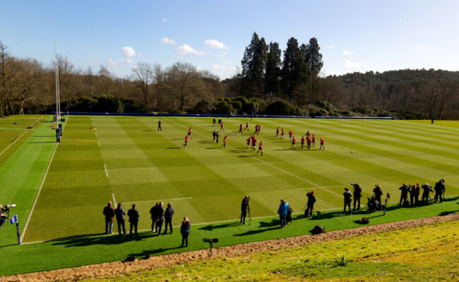 General view of training