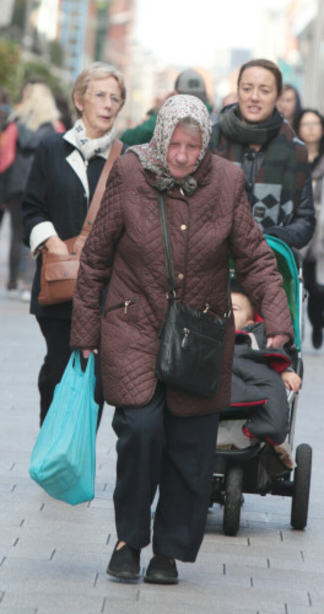  13/10/2015 Budget 2016. Pictured is an elderly