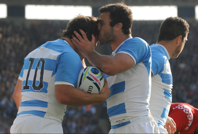 Britain Rugby WCup Argentina Tonga