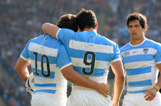 Britain Rugby WCup Argentina Tonga