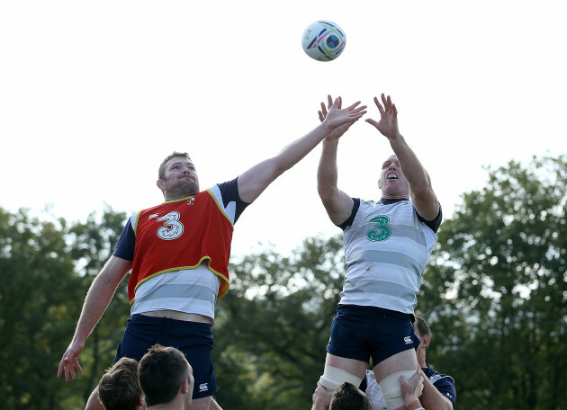 Donnacha Ryan and Paul O'Connell