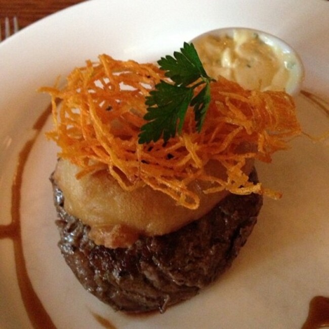 Prime Irish 8 oz Filet of steak with garlic butter