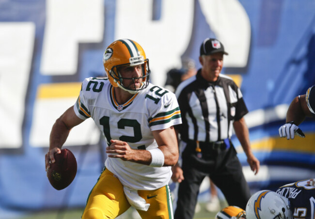 Packers Chargers Football