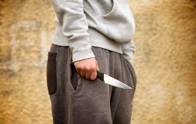 Knife crimes on the up