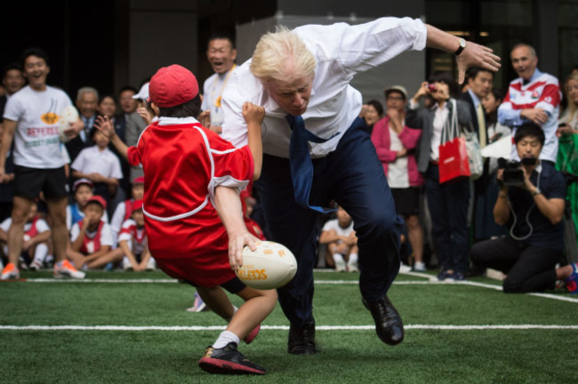 Boris Johnson visit to Japan - Day Four