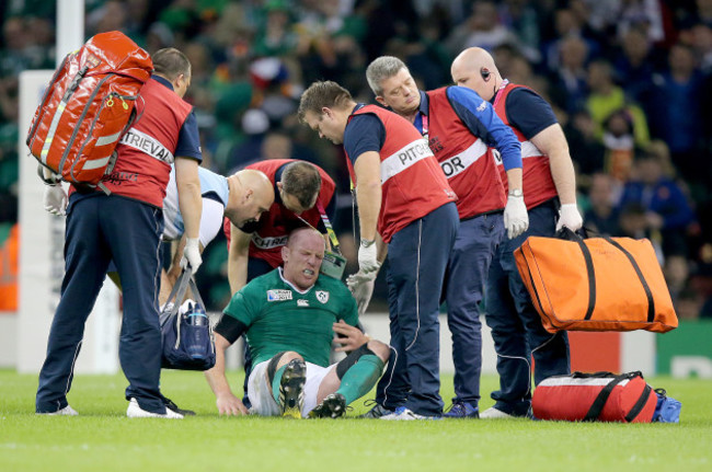 Paul O'Connell down injured