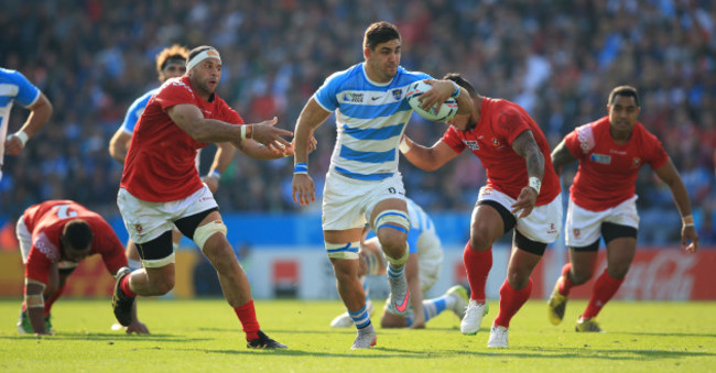 Rugby Union - Rugby World Cup 2015 - Pool C - Argentina v Tonga - Leicester City Stadium