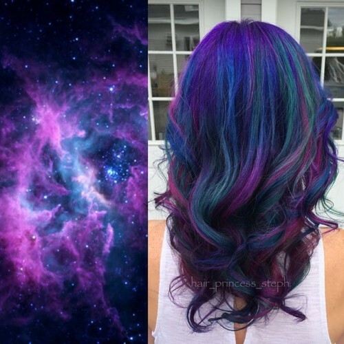  Galaxy hair is real and it looks absolutely incredible