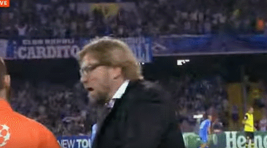 Klopp angrey