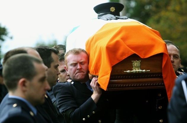 Garda Tony Golden funeral