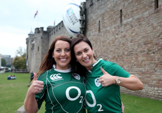 Yvonne O'Brien and Sarah Quillinan