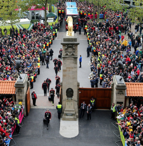 Rugby Union - Rugby World Cup 2015 - Quarter Final - South Africa v Wales - Twickenham