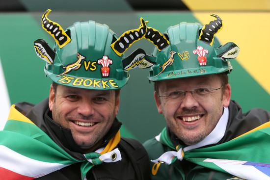 Rugby Union - Rugby World Cup 2015 - Quarter Final - South Africa v Wales - Twickenham