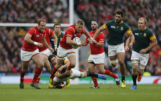 Britain Rugby WCup South Africa Wales