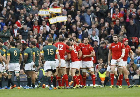 Britain Rugby WCup South Africa Wales