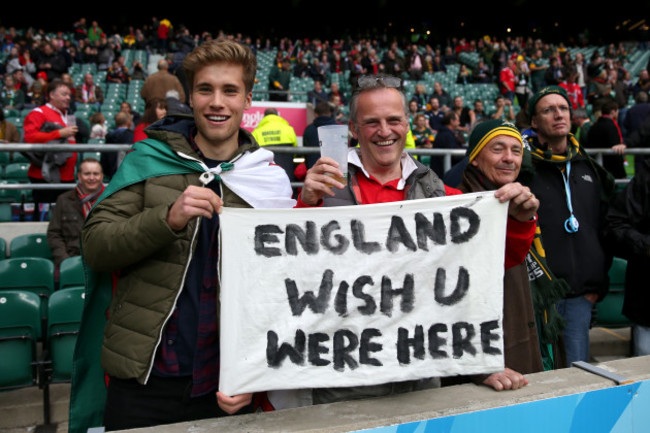 Rugby Union - Rugby World Cup 2015 - Quarter Final - South Africa v Wales - Twickenham