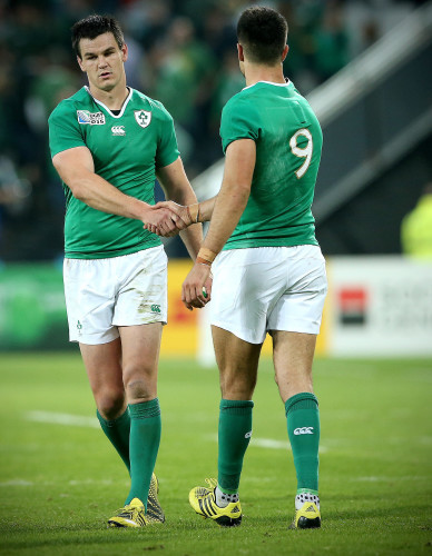 Johnny Sexton and Conor Murray