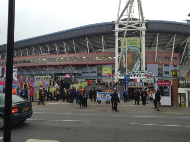 Spotted in Cardiff: This brilliant 'Do it for Paulie' paint job · The 42