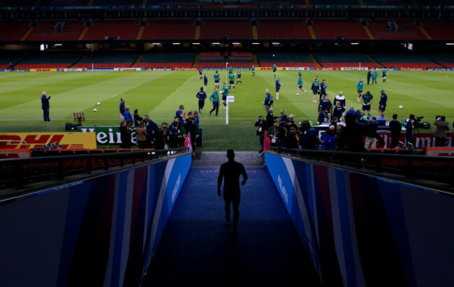 Rugby Union - Rugby World Cup 2015 - Ireland Captain's Run - Millennium Stadium