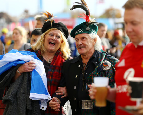 Rugby Union - Rugby World Cup 2015 - Quarter Final - Australia v Scotland - Twickenham Stadium