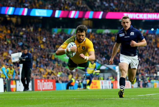 Rugby Union - Rugby World Cup 2015 - Quarter Final - Australia v Scotland - Twickenham Stadium