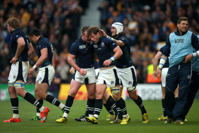 Rugby Union - Rugby World Cup 2015 - Quarter Final - Australia v Scotland - Twickenham Stadium