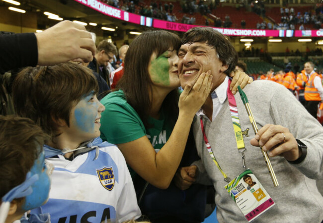 Britain Rugby WCup Ireland Argentina