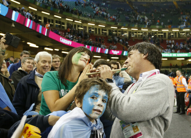 Britain Rugby WCup Ireland Argentina